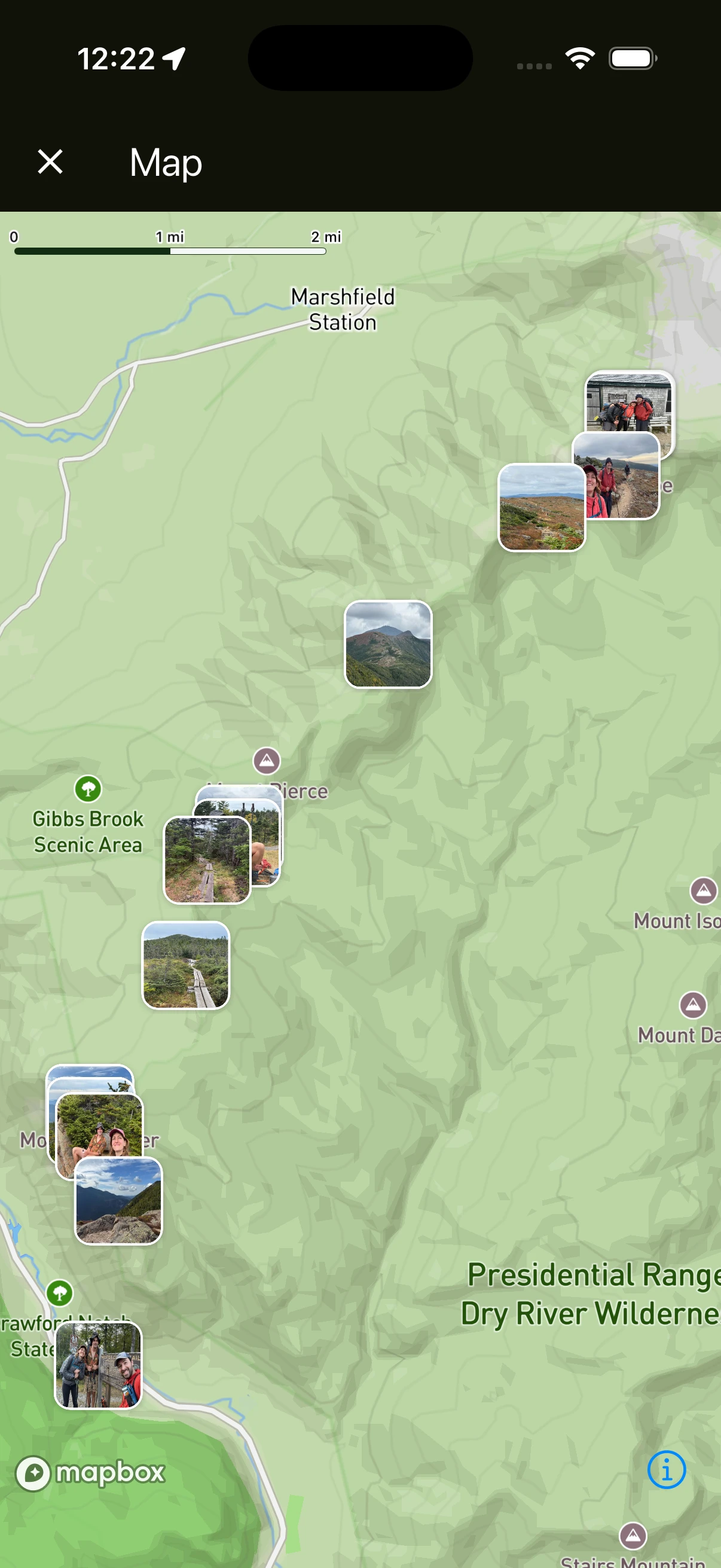 HikerFeed app — preview 3 of 3